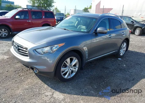 2013 Infiniti Fx37 из США, поврежденный, VIN JN8CS1MW4DM174765